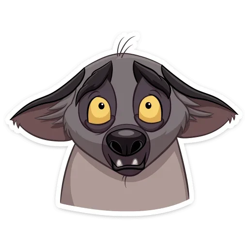 🥺 Стикер «Гиены» для Telegram