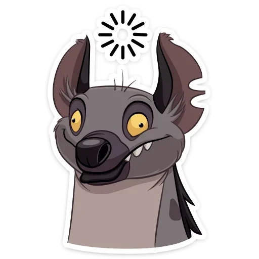 🤔 Стикер «Гиены» для Telegram