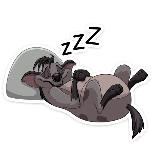 😴 Стикер «Гиены» для Telegram