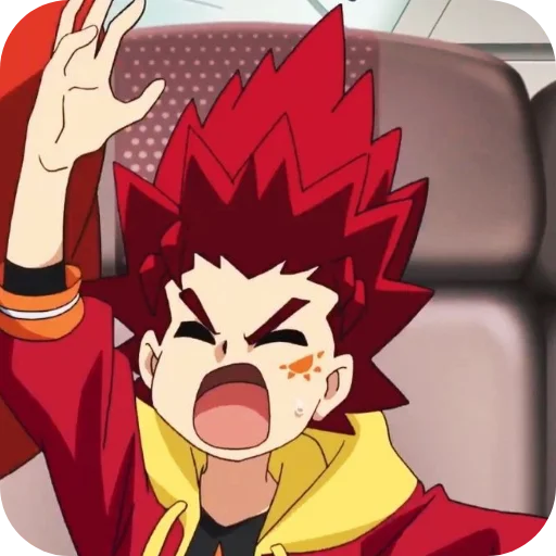 🥱 Стикер «Hyuga Asahi» для Telegram