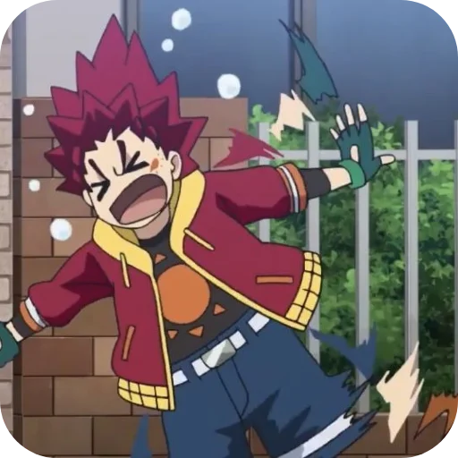 😫 Стикер «Hyuga Asahi» для Telegram