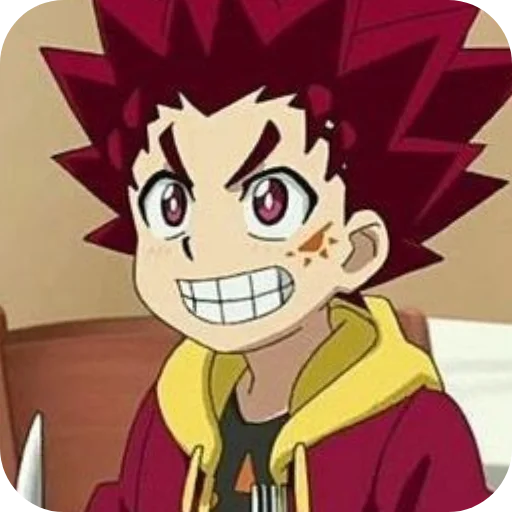 😁 Стикер «Hyuga Asahi» для Telegram