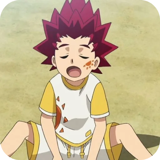 🥱 Стикер «Hyuga Asahi» для Telegram