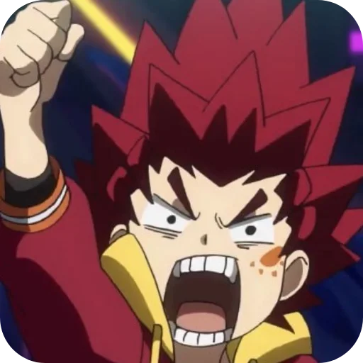 😠 Стикер «Hyuga Asahi» для Telegram