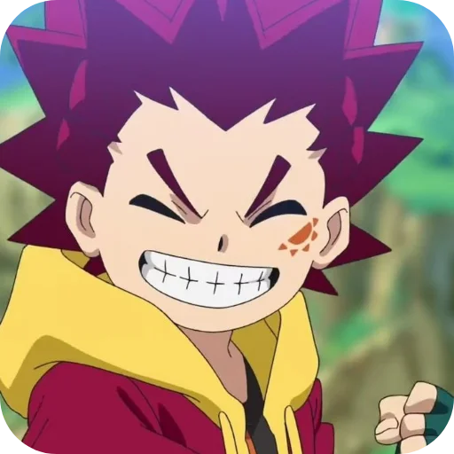 😁 Стикер «Hyuga Asahi» для Telegram
