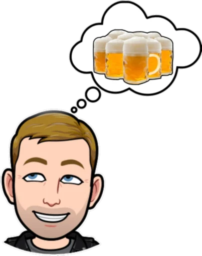 🍺 Стикер «Программист Артём» для Telegram