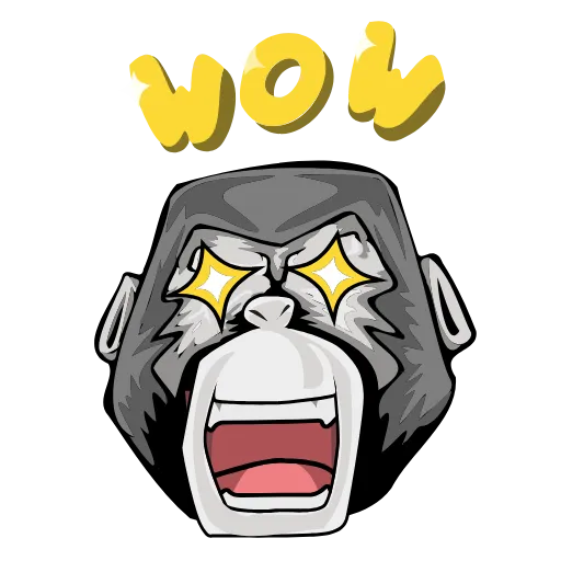✨ Стикер «HypeApes» для Telegram
