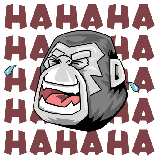 🤣 Стикер «HypeApes» для Telegram