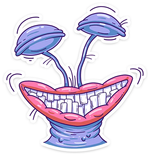 😁 Стикер «Хайпер» для Telegram