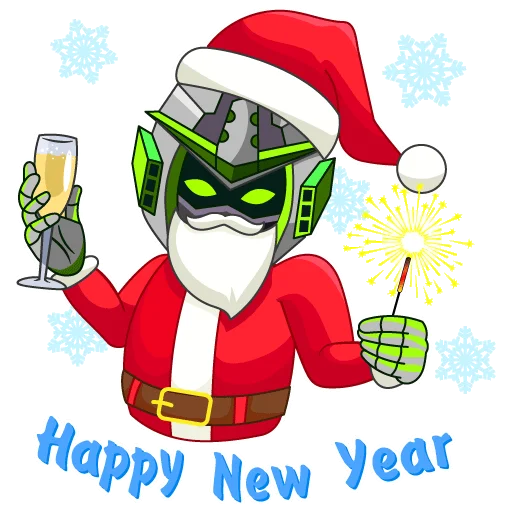 🎅 Стикер «HyperChainX» для Telegram