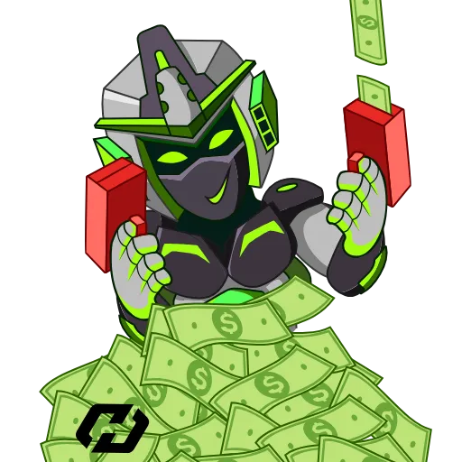 💸 Стикер «HyperchainX» для Telegram