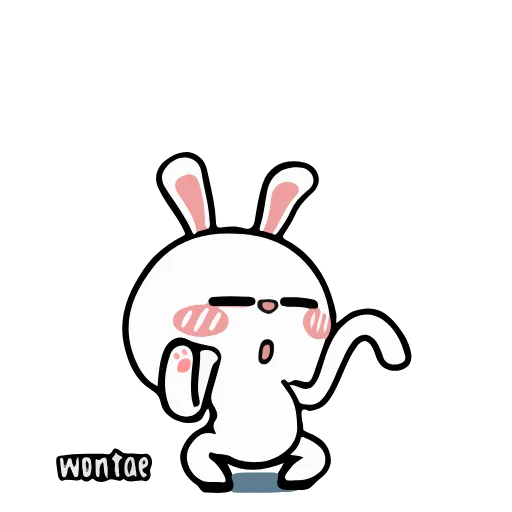 🐰 Стикер «HyperRabbit» для Telegram