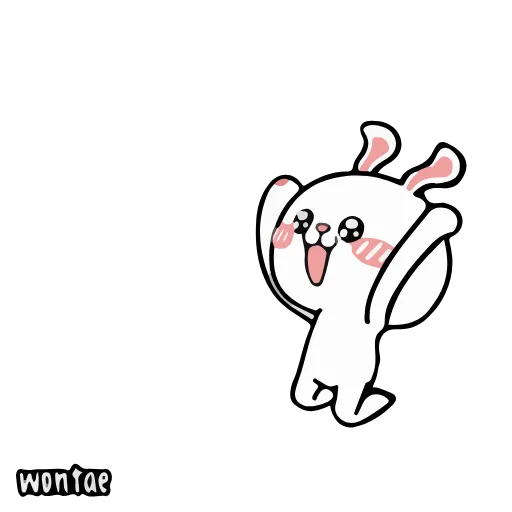 🐰 Стикер «HyperRabbit» для Telegram