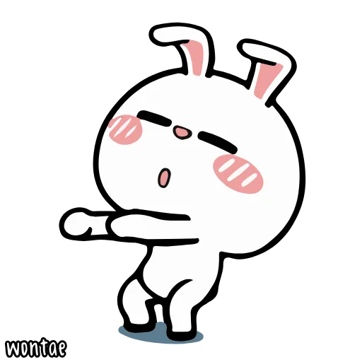 🐰 Стикер «HyperRabbit» для Telegram