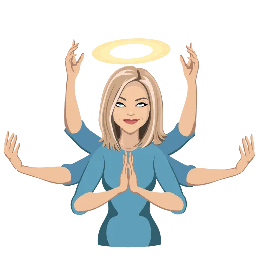 🤪 Стикер «I will be with you» для Telegram
