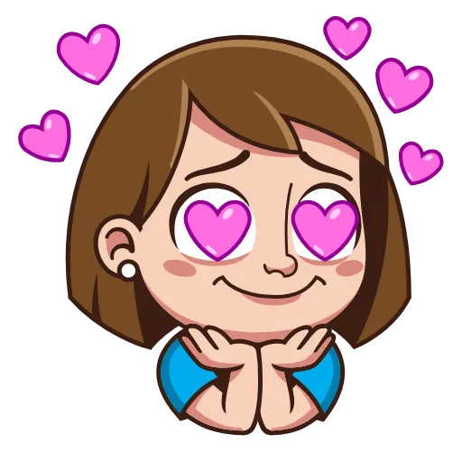 😗 Стикер «I will be with you» для Telegram