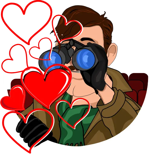 Стикерпак I will be with you для Telegram