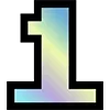 Стикер 36 Holo Text #font #decor #foradmins