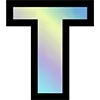 Стикер 20 Holo Text #font #decor #foradmins