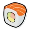 Стикер 19 I Love Sushi
