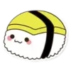 Стикер 3 I Love Sushi