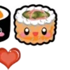 Стикер 47 I Love Sushi
