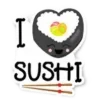 Стикер 12 I Love Sushi