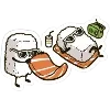 Стикер 44 I Love Sushi