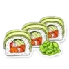 Стикер 25 I Love Sushi