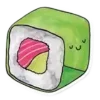 Стикер 6 I Love Sushi