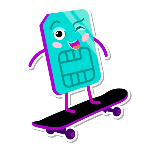 😉 Стикер «I love Tele2» для Telegram