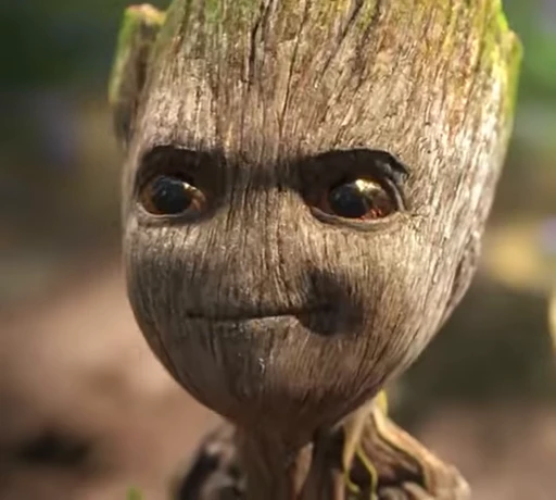 😈 Стикер «I am groot» для Telegram