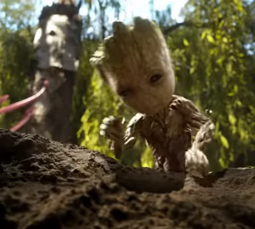 😔 Стикер «I am groot» для Telegram