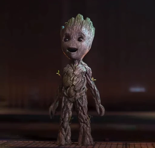 🤩 Стикер «I am groot» для Telegram