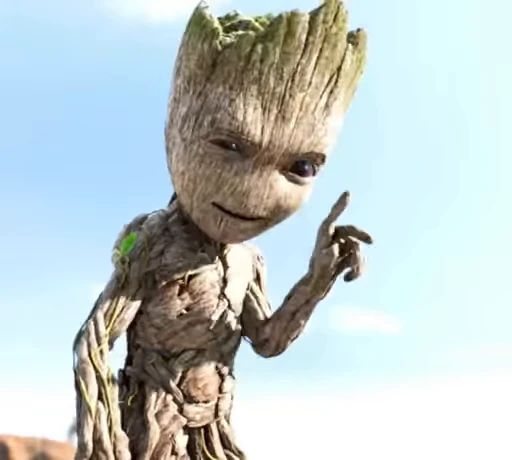 🤎 Стикер «I am groot» для Telegram