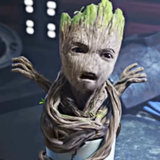 😛 Стикер «I am groot» для Telegram