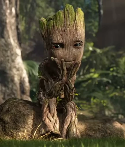 😐 Стикер «I am groot» для Telegram
