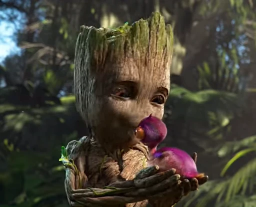 😘 Стикер «I am groot» для Telegram