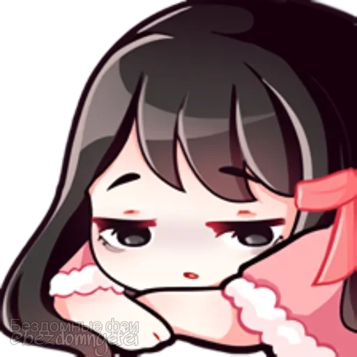 😔 Стикер «Lara Лара» для Telegram