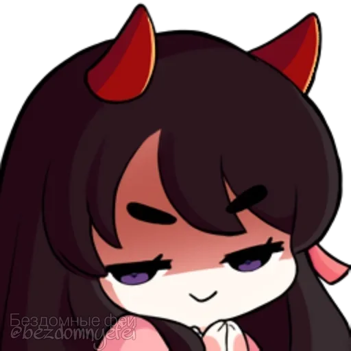 😈 Стикер «Lara Лара» для Telegram