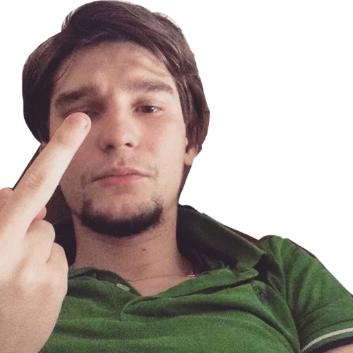 🖕 Стикер «АНТИХАЙП» для Telegram