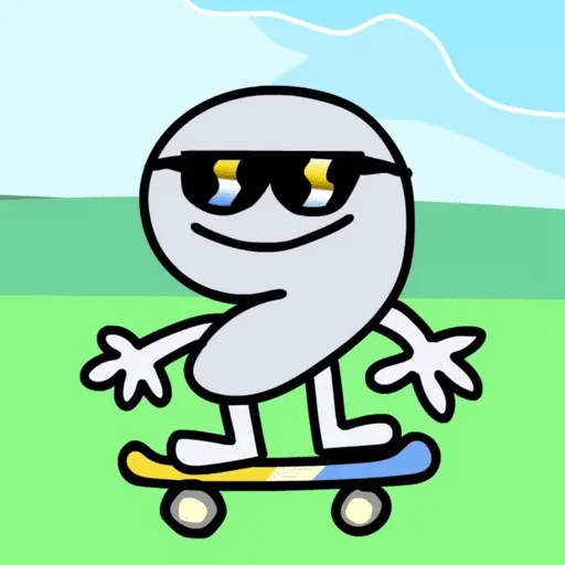 Стикерпак Nine для Telegram