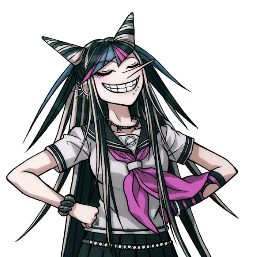 😌 Стикер «Ибуки Миода Danganronpa» для Telegram