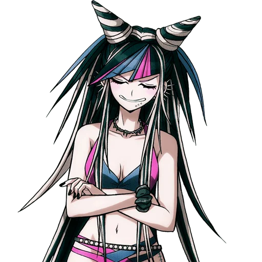 🤓 Стикер «Ибуки Миода Danganronpa» для Telegram