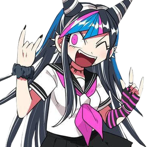 🤟 Стикер «Ибуки Миода Danganronpa» для Telegram