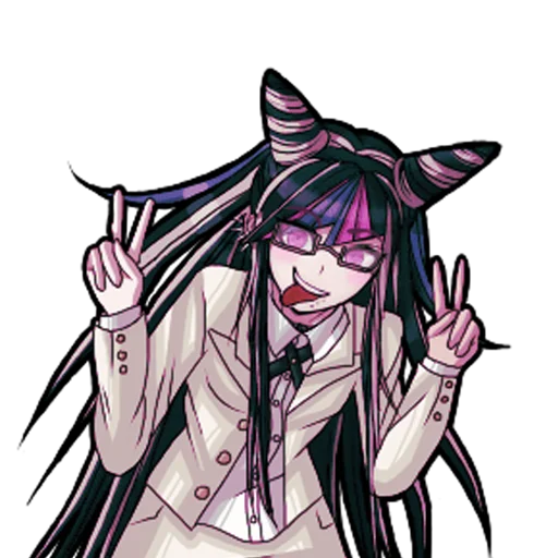 🤓 Стикер «Ибуки Миода Danganronpa» для Telegram