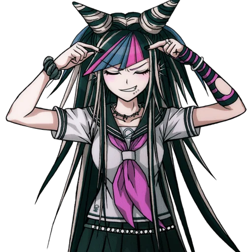 😏 Стикер «Ибуки Миода Danganronpa» для Telegram