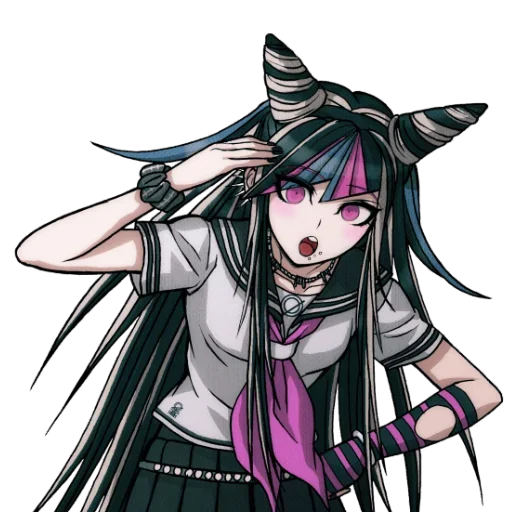 🤨 Стикер «Ибуки Миода Danganronpa» для Telegram