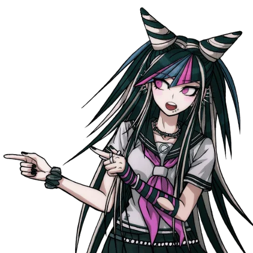👈 Стикер «Ибуки Миода Danganronpa» для Telegram