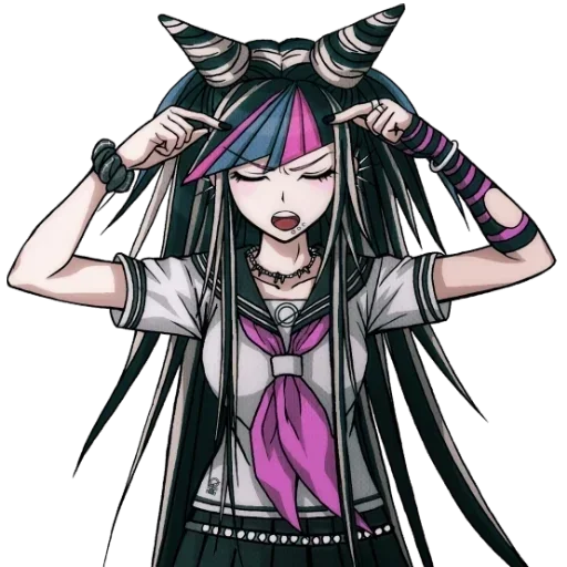 🤓 Стикер «Ибуки Миода Danganronpa» для Telegram